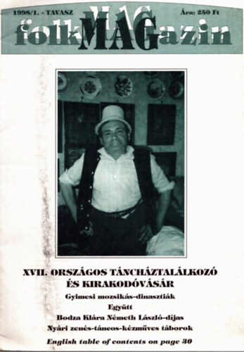 Nagy Zoltn (fszerk.) - Folk magazin 1998/1. tavasz