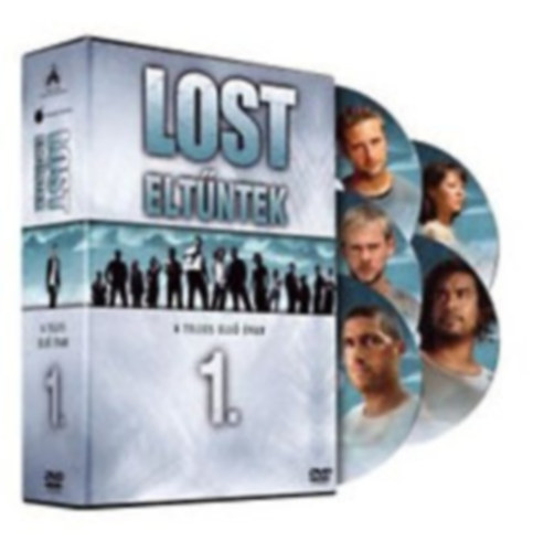 Lost - Eltűntek - 1. évad (5db DVD lemez)