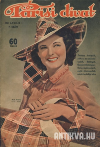 Prisi Divat. XXXVII. vf. 7. szm, 1941. prilis 1.