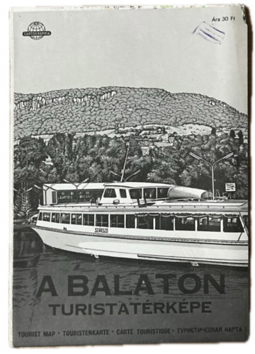 Cartographia - A Balaton turistatrkpe 1:80000