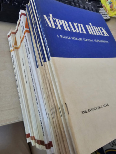 Nprajzi hrek 1986. 1-3+ 1987. 1-3+ 1988. 1-3+ 1989. 1-3+ 1990. 1-4+ 1991. 1-4+ 1992. 1-4+ 1993. 1-4 (18 ktetben)