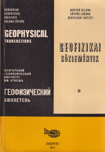 Geofizikai kzlemnyek 24. (tbbnyelv)