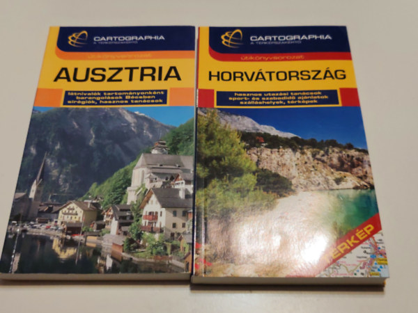 ismeretlen - 2 Darab Cartographia �tik�nyv (Ausztria,Horv�torsz�g)
