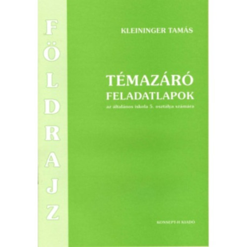 Kleininger Tams - Fldrajz feladatlapok 5.