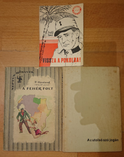 P. Howard (Rejt Jen), Rejt Jen - 3 knyv Rejt Jentl: Az utols sz jogn, A fehr folt, Vissza a pokolba!