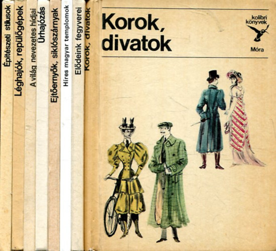 8 db Kolibri Knyvek