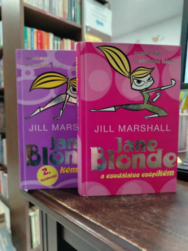 Jill Marshall - Jane Blonde knyv 2 db egytt - 1. Kmkalamajka2. kldets,  2. a csodlatos cspiKM