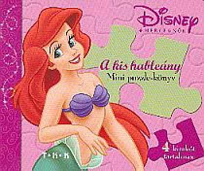 Walt Disney - A kis hableny - mini puzzle-knyv