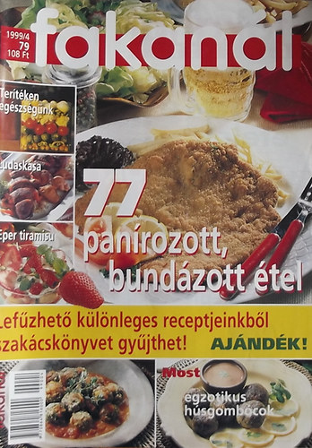 Krin Serly Anna (szerk.) - Fakanl 1999/4 - 77 panrozott, bundzott tel