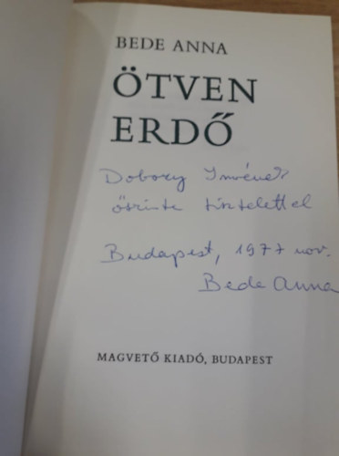 Bede Anna - �tven erd�