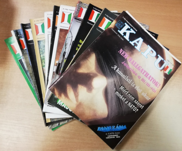 Kapu (F�ggetlen kultur�lis �s k�z�leti foly�irat) 1992. 1-12. sz�m (teljes �vf.)