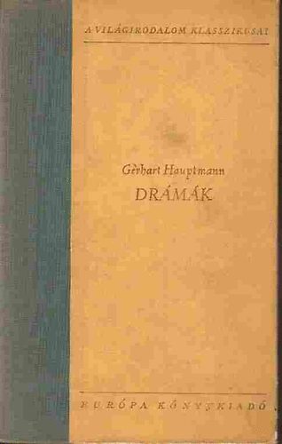 Gerhart Hauptmann - Dr�m�k (Hauptmann)