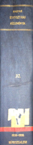 A Magyar Szent Korona országainak 1906., 1907. és 1908. évi népmozgalma. Három grafikai térképpel. Magyar Statisztikai Közlemények 32. kötet