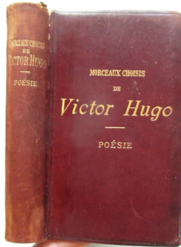 Morceaux choisis de Victor Hugo - Poésie