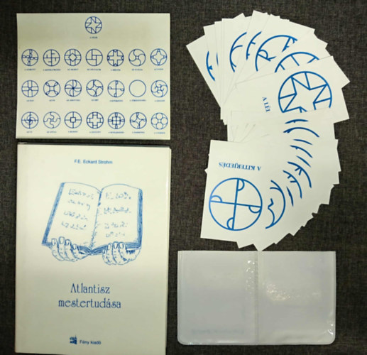 F. E. Eckard Strohm - Atlantisz mestertudsa  (Fekete-fehr fotkkal illusztrlva. A knyv mellklete 1 v matrica s 22 db krtya manyag tokban.) teljes kiads