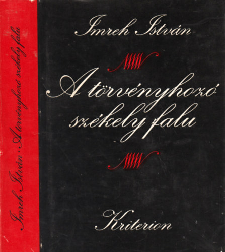 Imreh Istv�n - A t�rv�nyhoz� sz�kely falu