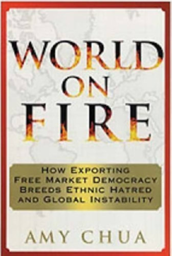 by Amy Chua (Author) - World on Fire  -  How Exporting Free Market Democracy Breeds Ethnic Hatred and Global Instability