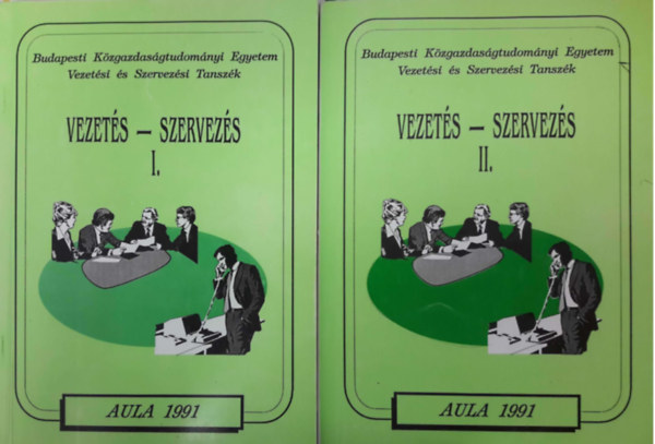 Aula Kiad - A vezets-szervezs I-II.