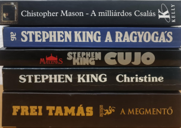 Stephen King, Frei Tams, Christopher Mason - Szrakoztat irodalmi knyvcsomag