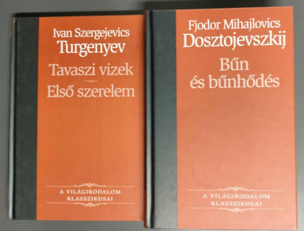 Ivan Szergejevics Turgenyev, Fjodor Mihajlovics Dosztojevszkij - Bn s bnhds + Tavaszi vizek - Els szerelem