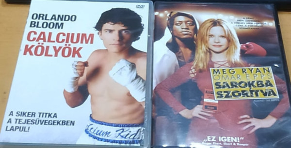 Charles S. Dutton, Alex De Rakoff, Meg Ryan, Orlando Bloom - 2 db Boksz film: Calcium kölyök + Sarokba szorítva (2 DVD)