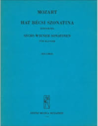 Mozart - Hat b�csi szonatina zongor�ra
