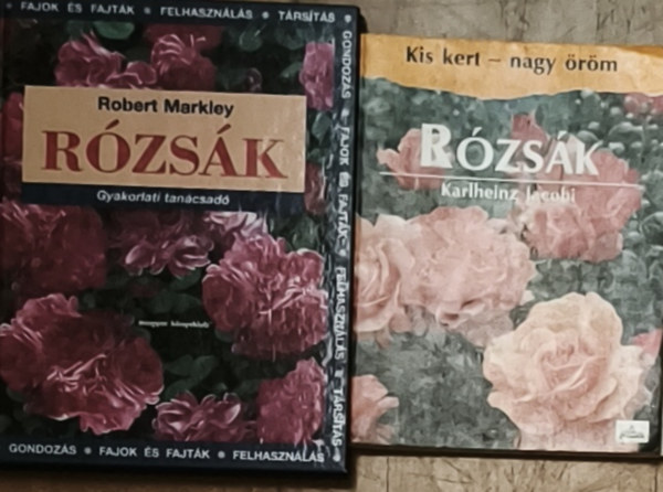Karlheinz Jacobi, Robert Markley - 2db rzsatermesztssel, polssal foglalkoz knyv - Karlheinz Jacobi-Rzsk, Robert Markley-Rzsk