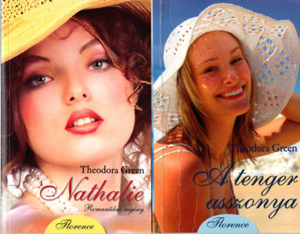 Theodora Green - 3 db Theodora Green k�nyv ( florence k�nyvek egy�tt ) 1. A tenger asszonya , 2. Nathalie, 3. Magn�lia