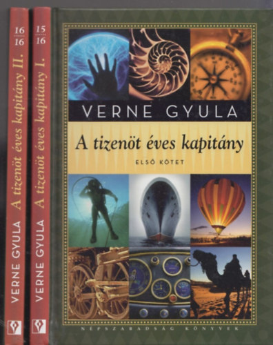 Verne Gyula - A tizent ves kapitny I-II.