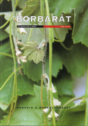 Alkonyi László szerk. - Borbarát III. évfolyam 2. szám 1998. nyár