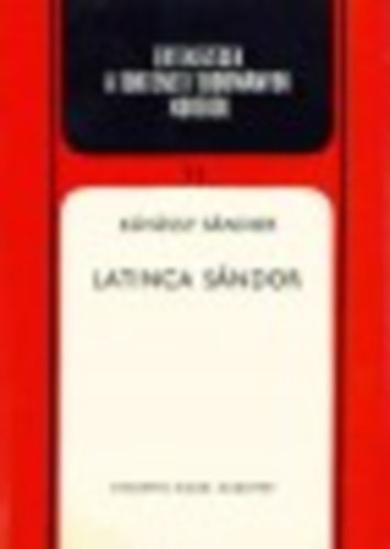 K�v�ssy S�ndor - Latinca S�ndor