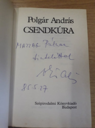 Polg�r Andr�s - Csendk�ra