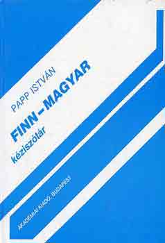 Papp István - Finn-magyar kéziszótár