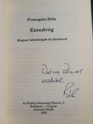 Pomog�ts B�la - Ezredv�g