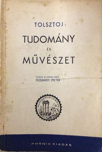 Leo Tolsztoj - Tudomány és művészet (Tolsztoj)