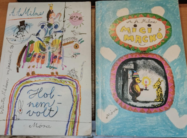 A. A. Milne, E. H. Shepard, Wrtz dm (ill.) - 2 db Milne: Holnemvolt + Micimack/Micimack kunyhja