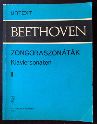 Ludwig Van Beethoven - Zongoraszon�t�k - Klaviersonaten II. (URTEXT)