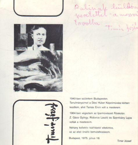 Timr Jzsef - Timr Jzsef killtsi meghvja