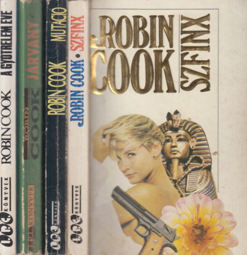 Robin Cook - 4 db. krimi (Szfinx + A gyötrelem éve + Járvány + Mutáció)