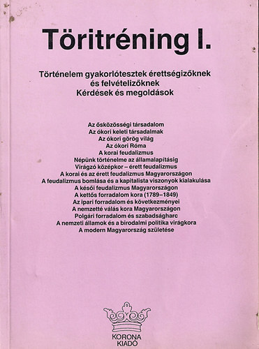 Szabó István-Veréb József - Töritréning I.