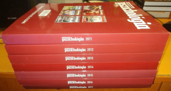 Dr. Ppay Herbert Zsuzsa (fszerk.) - 7 db Mindennapi pszicholgia, teljes vad, egybekttt kiads: 2011-2017 (Mdia Connection Kft.)