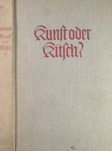 Franz Linde - Kunst oder Kitsch? Ein Führer zur Kunst.