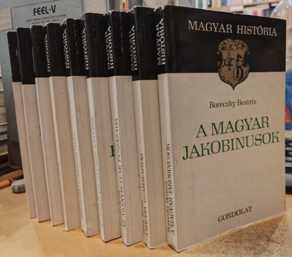Boreczky Beatrix, Bakay Kornl, Krist Gyula, Barta Gbor, Lack Mihly, Bitskey Istvn, Kisfaludy Katalin, Kende Jnos, Tth Istvn - 9 db Magyar Histria: A magyar Jakobinusok; A magyar llamalapts; Az Aranybullk vszzada; Az Erdlyi fejedelemsg szletse; Szchenyi s Kossuth vitja; Hitvitk tzben; Matthias Rex; Forradalomrl forradalomra; A rmaiak Mag