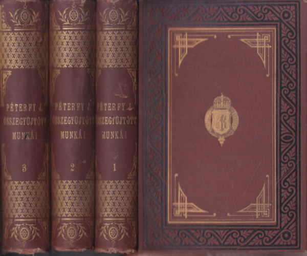 P�terfy Jen� - P�terfy Jen� �sszegy�jt�tt munk�i I-III.
