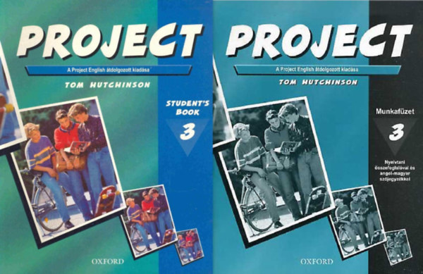 Tom Hutchinson - Project 3: Student's Book + Munkaf�zet - A Project English �tdolgozott kiad�sa (2 k�tet)