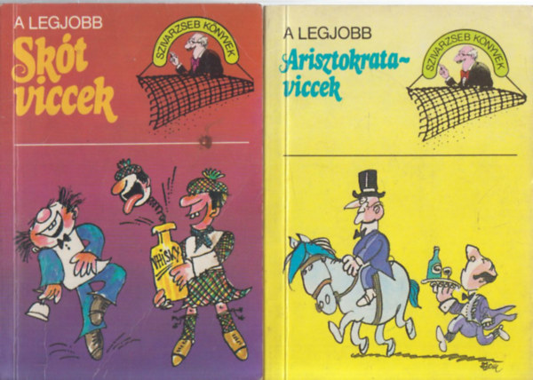 2 db. viccknyv (A legjobb arisztokrata viccek + A legjobb skt viccek)