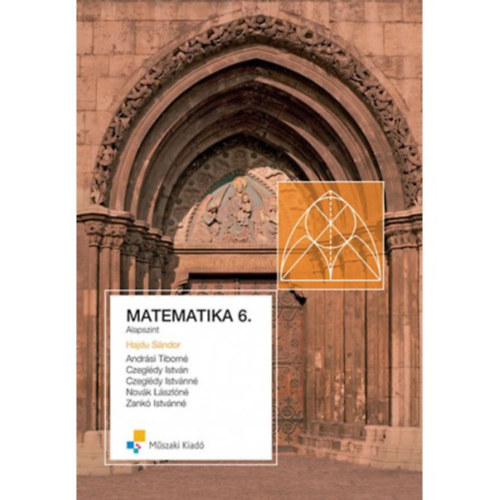 Matematika 6. tankönyv - alapszint (új tipográfia!)