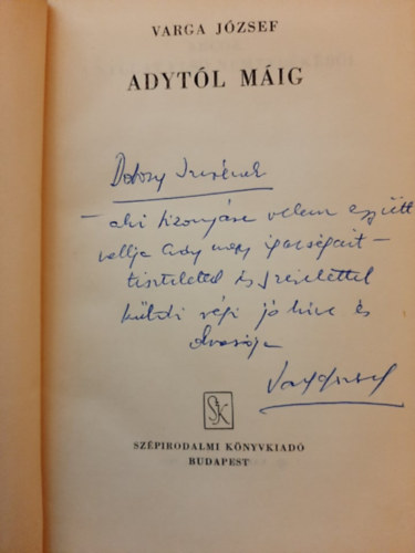 Varga Jzsef - Adytl mig