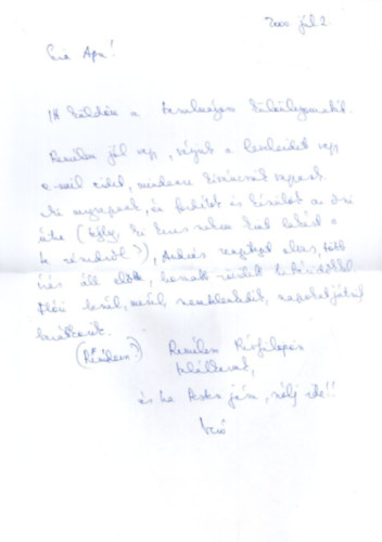 Novk Veronika - nnepi trhasznlat Prizsban a 15. szzad els felben - Klnlenyomat a  A kzpkor szeretete - Trtneti tanulmnyok Sz. Jns Ilona tiszteletre - + dediklt levllel