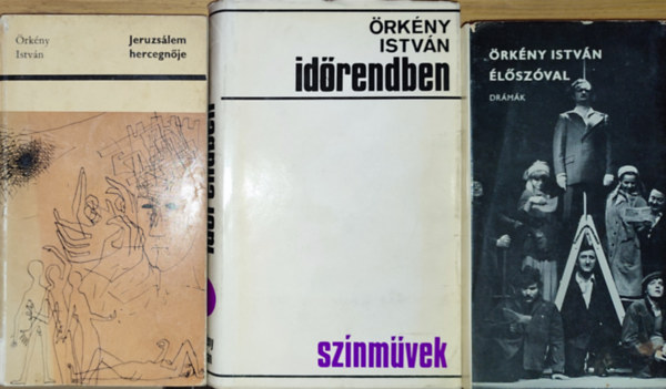 �rk�ny Istv�n - 3db �rk�ny Istv�n m� - �l�sz�val, Jeruzs�lem hercegn�je, Id�rendben